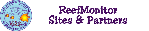 reefmonitor, coral reef monitoring, coral reef monitor, partner group, sponsor boat, reef sites, affiliates